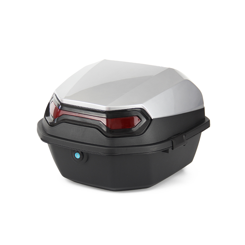 摩托车电瓶车尾箱后备箱型号020丨Electric scooter trunk motorcycle tail box Model 020