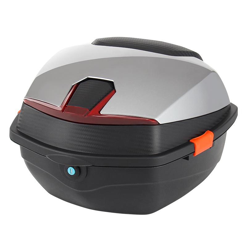 摩托车电瓶车尾箱后备箱型号010丨Electric scooter trunk motorcycle tail box Model 010
