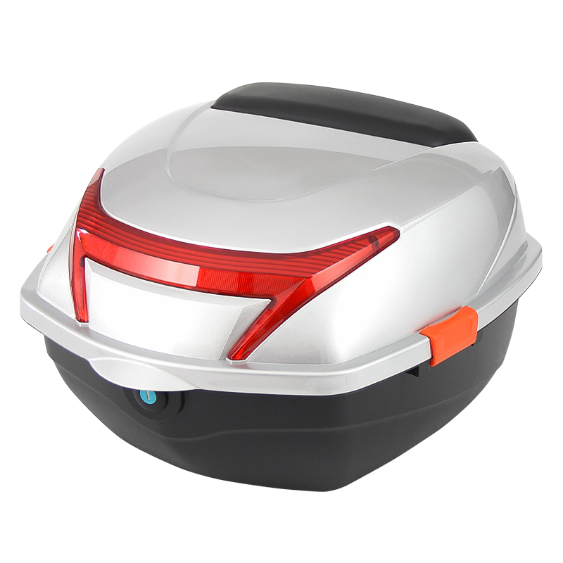 摩托车电瓶车尾箱后备箱型号017丨Electric scooter trunk motorcycle tail box Model 017