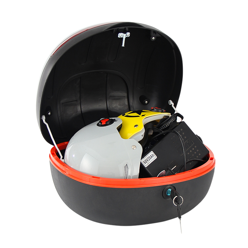 摩托车电瓶车尾箱后备箱型号011丨Electric scooter trunk motorcycle tail box Model 011