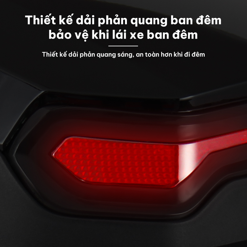 Két xe máy, nhiều màu sắc để lựa chọn, dung tích siêu lớn, chống nước và mưa, có dải phản quang, khóa an ninh, kèm bộ phụ kiện lắp đặt