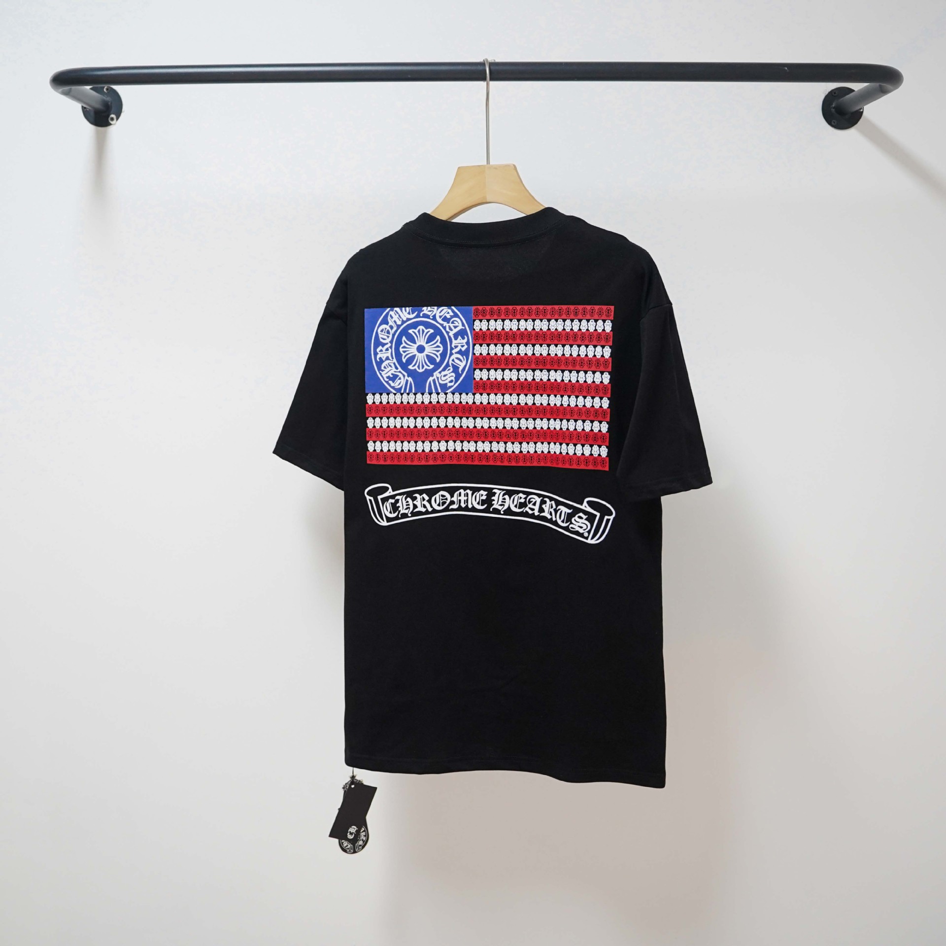 Chrome Hearts/クロムハーツ 2026SS夏新作 半袖Tシャツ 男女兼用 黑/白 CHT-26S28
