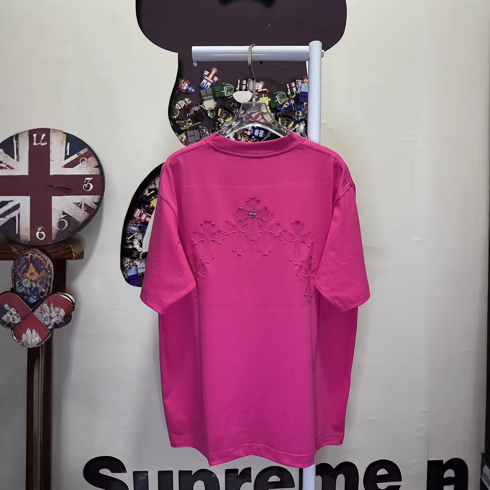 Chrome Hearts/クロムハーツ 2026SS夏新作 半袖Tシャツ 男女兼用 黑/白 CHT-26S38 サイズ S~2XL