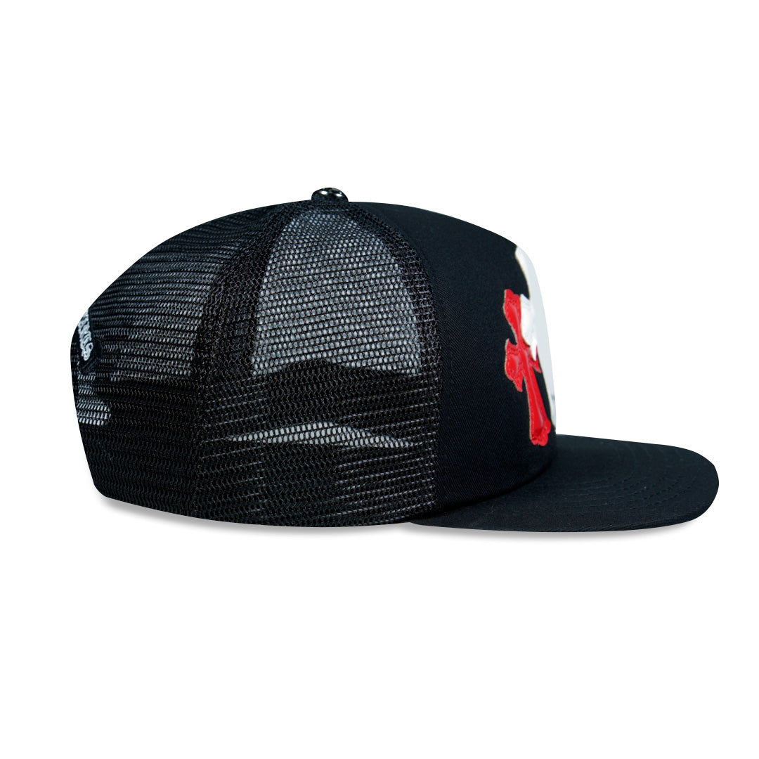 クロムハーツ Chrome Hearts USA ラッカーハット ストリート ヒップホップ サンバイザー メッシュキャップ ベースボールキャップ