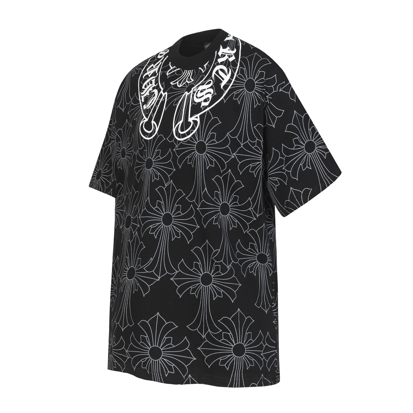 Chrome Hearts/クロムハーツ 2026SS夏新作 半袖Tシャツ 男女兼用 黑/白 CHT-26S32 サイズ S~XL