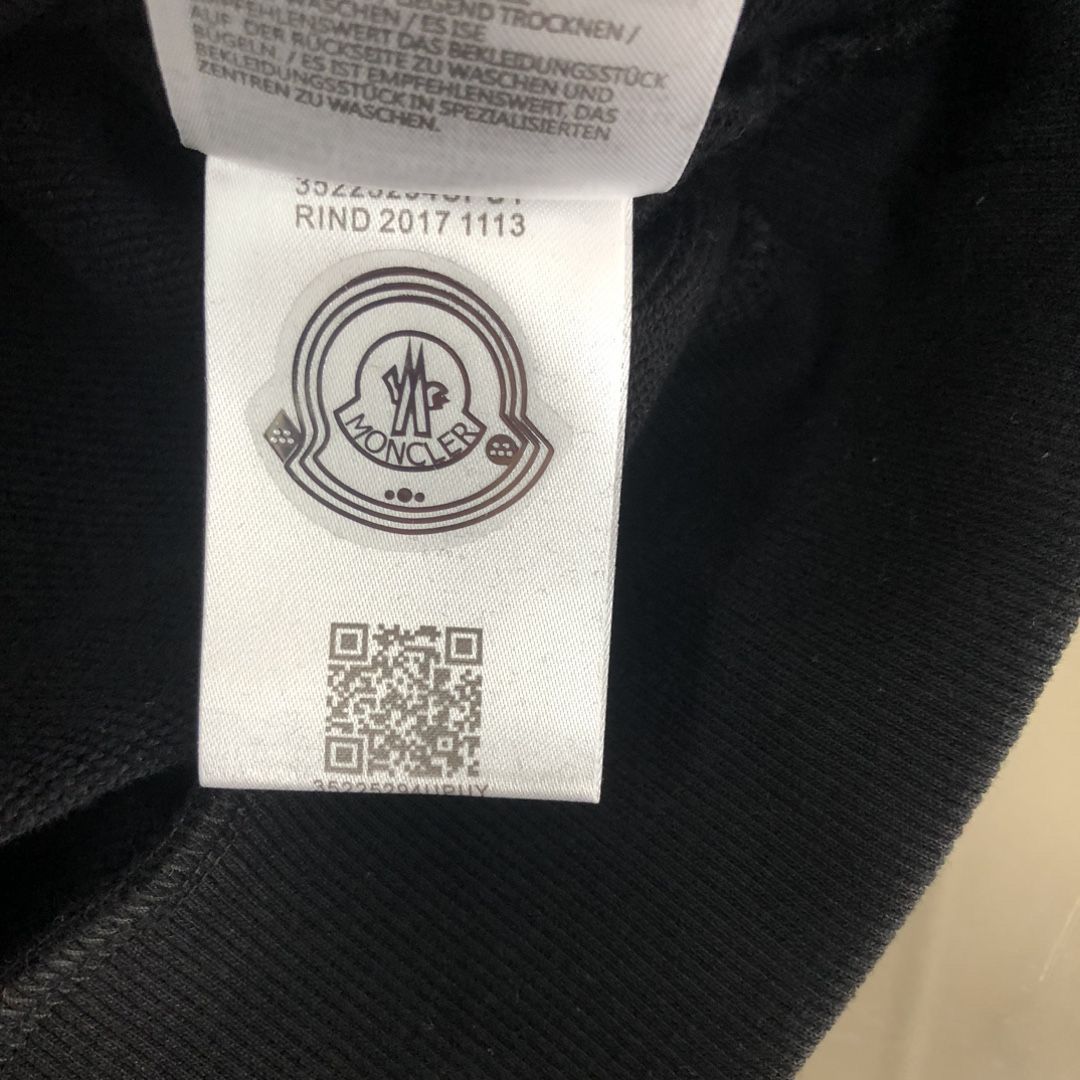 MONCLER モンクレール パーカー トレーナー 長袖 ブランド 丸襟 カジュアル 綿　メンズ