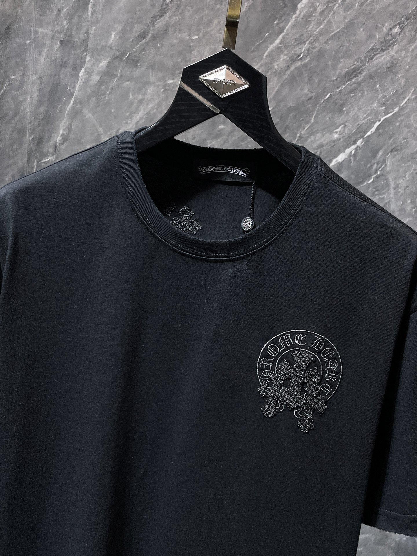 【今季注目】Chrome Hearts/クロムハーツ 2026SS夏新作 半袖Tシャツ 男女兼用 黑/白 CHT-26S13