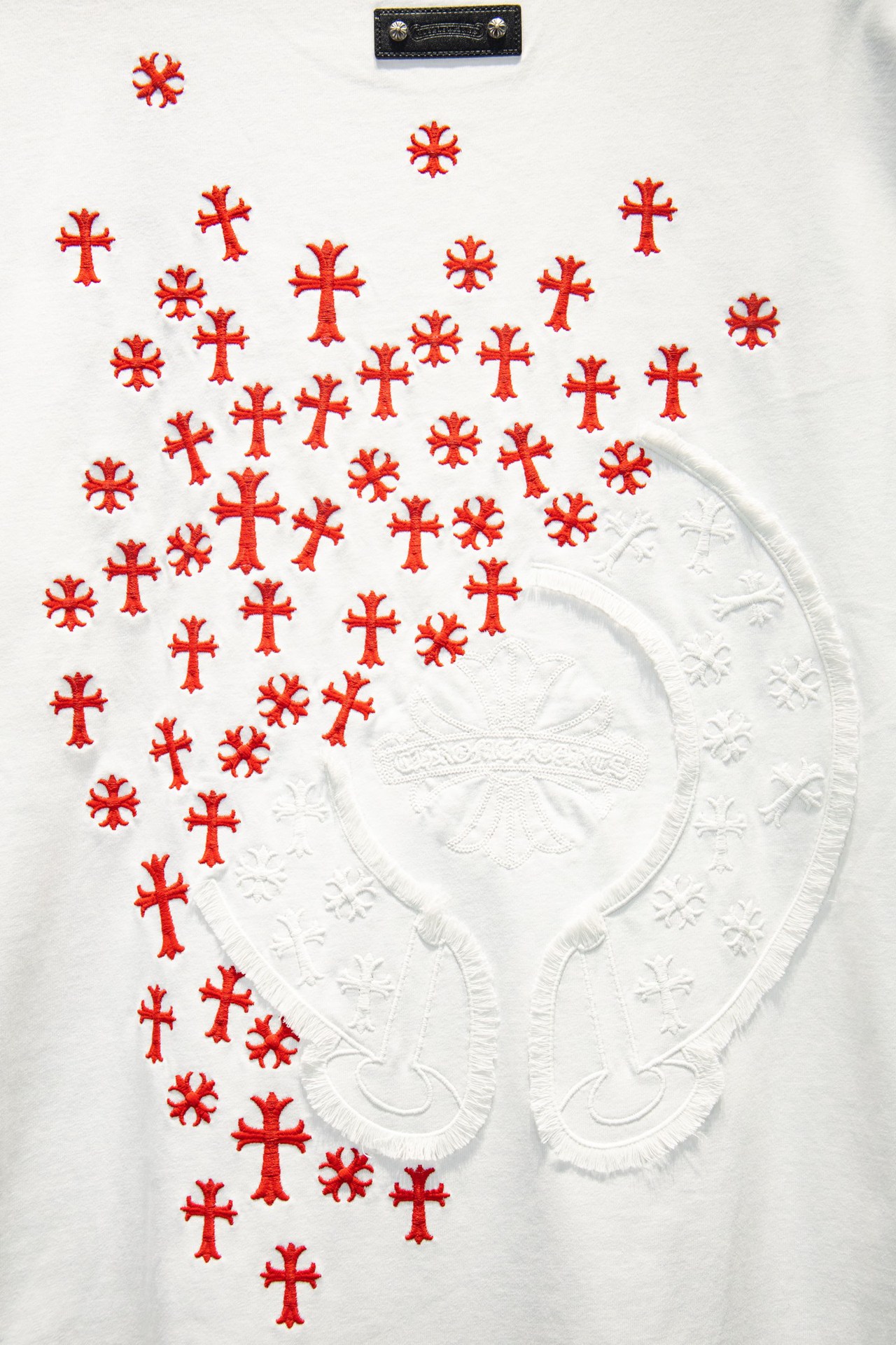 【今季注目】Chrome Hearts/クロムハーツ 2026SS夏新作 半袖Tシャツ 黑/白 CHT-26S10