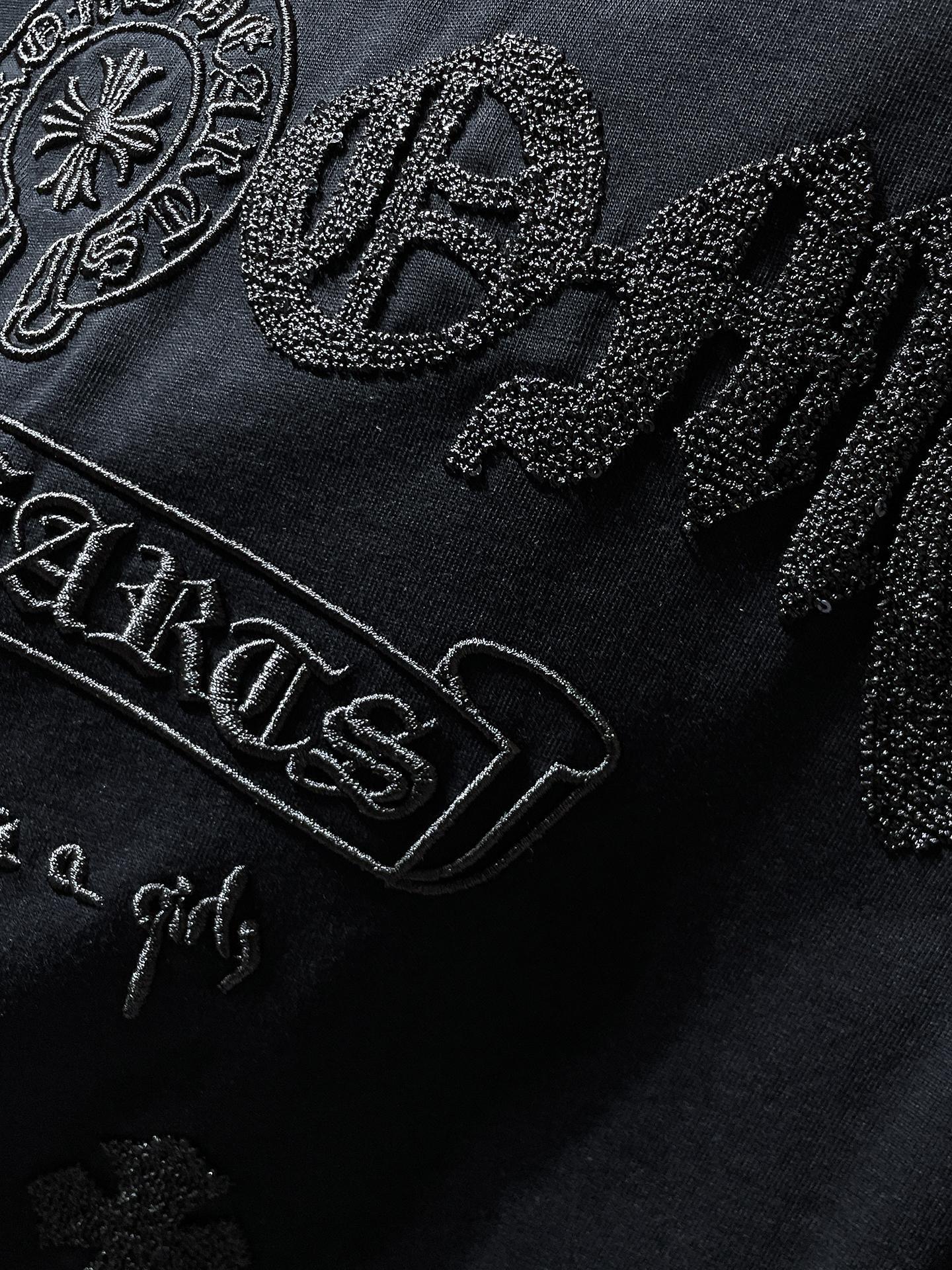 【今季注目】Chrome Hearts/クロムハーツ 2026SS夏新作 半袖Tシャツ 男女兼用 黑/白 CHT-26S13