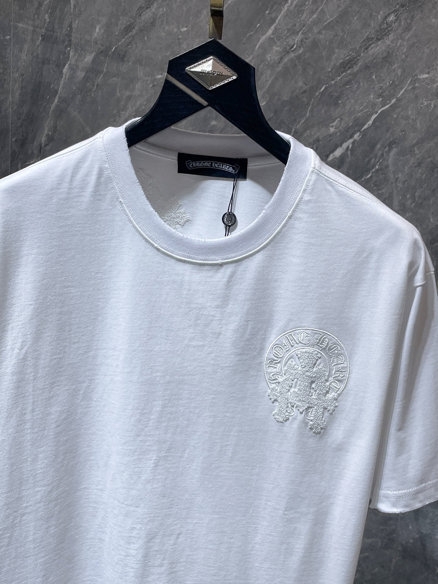 【今季注目】Chrome Hearts/クロムハーツ 2026SS夏新作 半袖Tシャツ 男女兼用 黑/白 CHT-26S13
