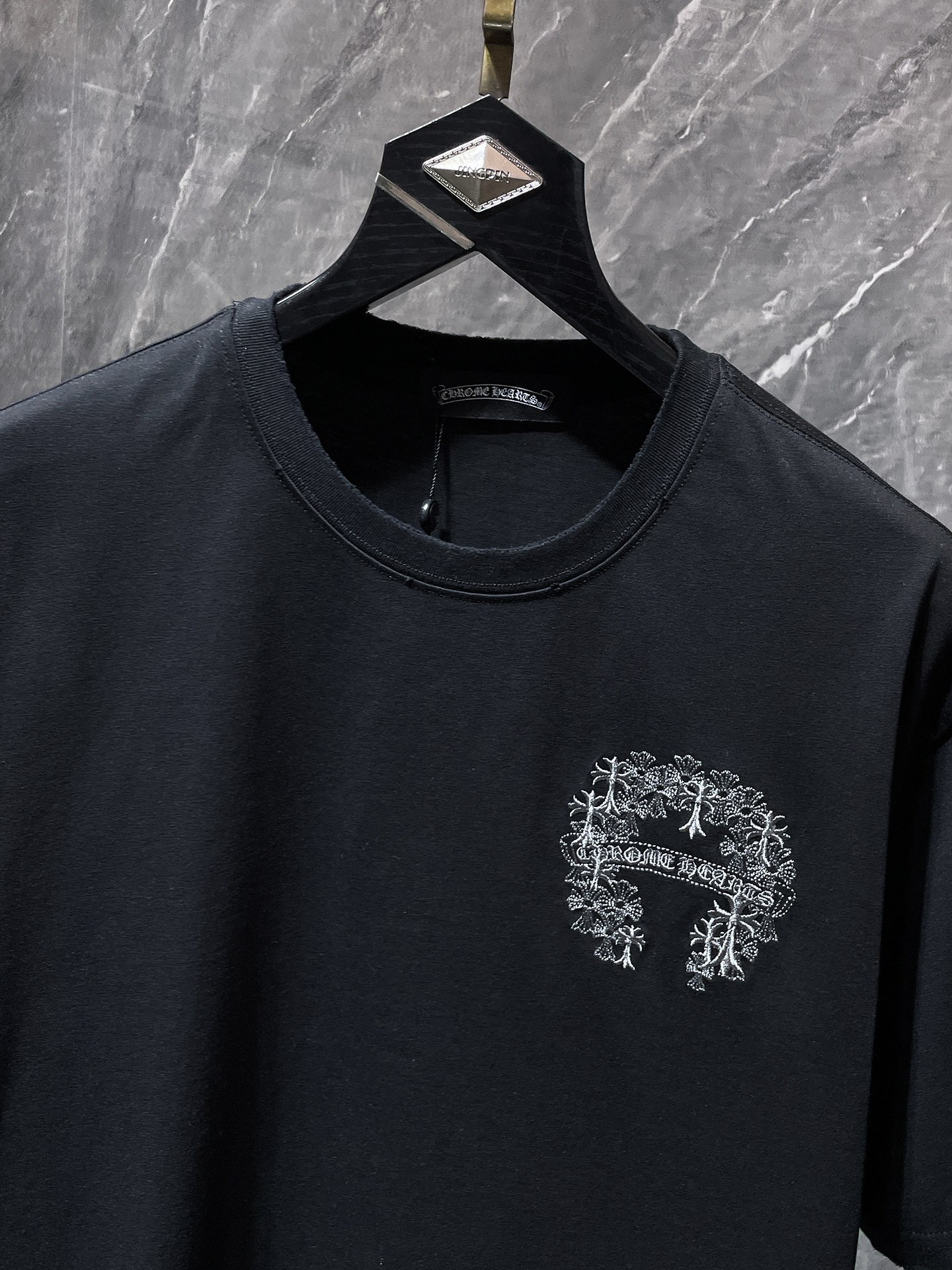 【今季注目】Chrome Hearts/クロムハーツ 2026SS夏新作 半袖Tシャツ 男女兼用 黑/白 CHT-26S12