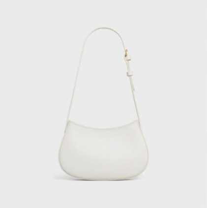 CELINE(セリーヌ)  シャイニーカーフスキン 脇下バッグ ミニバッグ ハンドバッグ レディース 調節可能