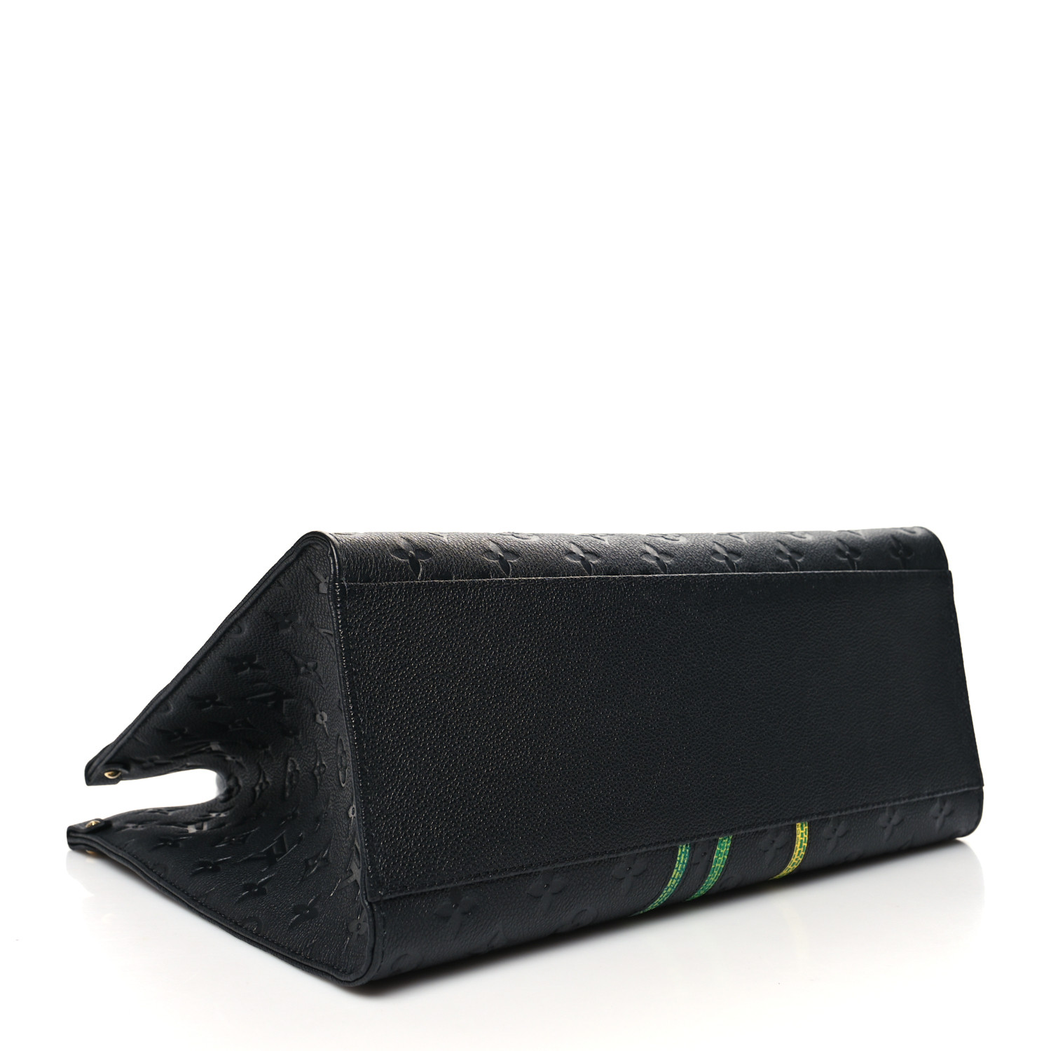 LOUIS VUITTON ルイヴィトン 草間彌生 バッグ LV x YK オンザゴー　ホワイト ブラック パターン