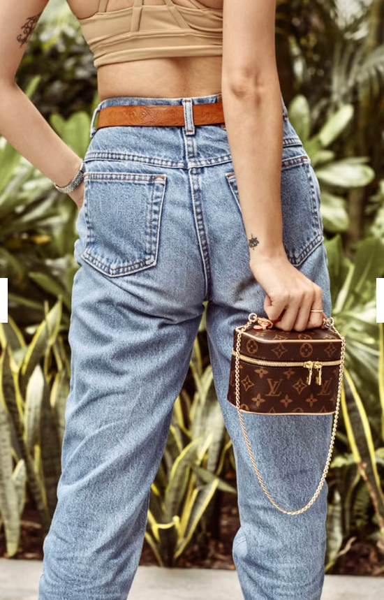 LOUIS VUITTON 長く愛用できる ニースナノ ハンドバッグモノグラム