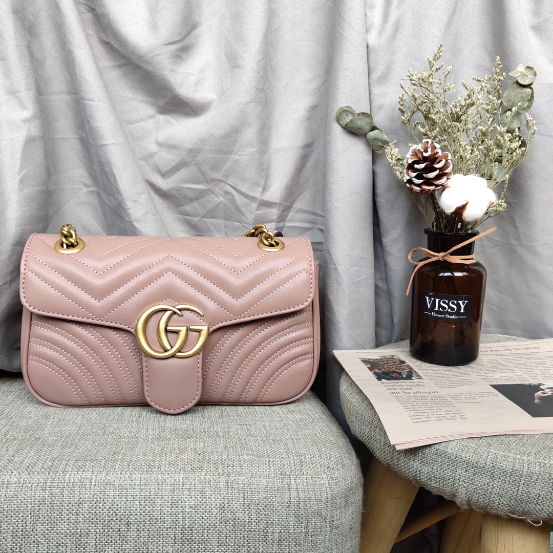 ★GUCCI★グッチ  GGマーモント ミニ レザーバッグ 四色