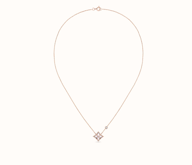 【国内発送/直営店】パンダンティフ スター ブロッサム BB (ピンクゴールド×ホワイト マザー・オブ・パール×ダイヤモンド)