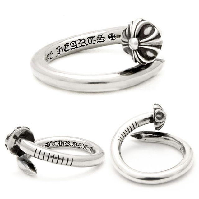 クロムハーツ ネイルリング クロスボール リング(指輪)