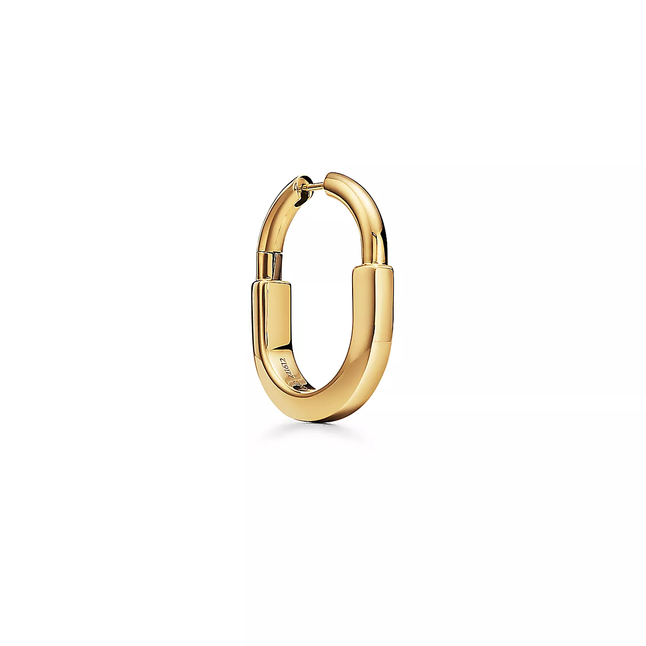 ティファニー/Tiffany ロック ピアス イエローゴールド