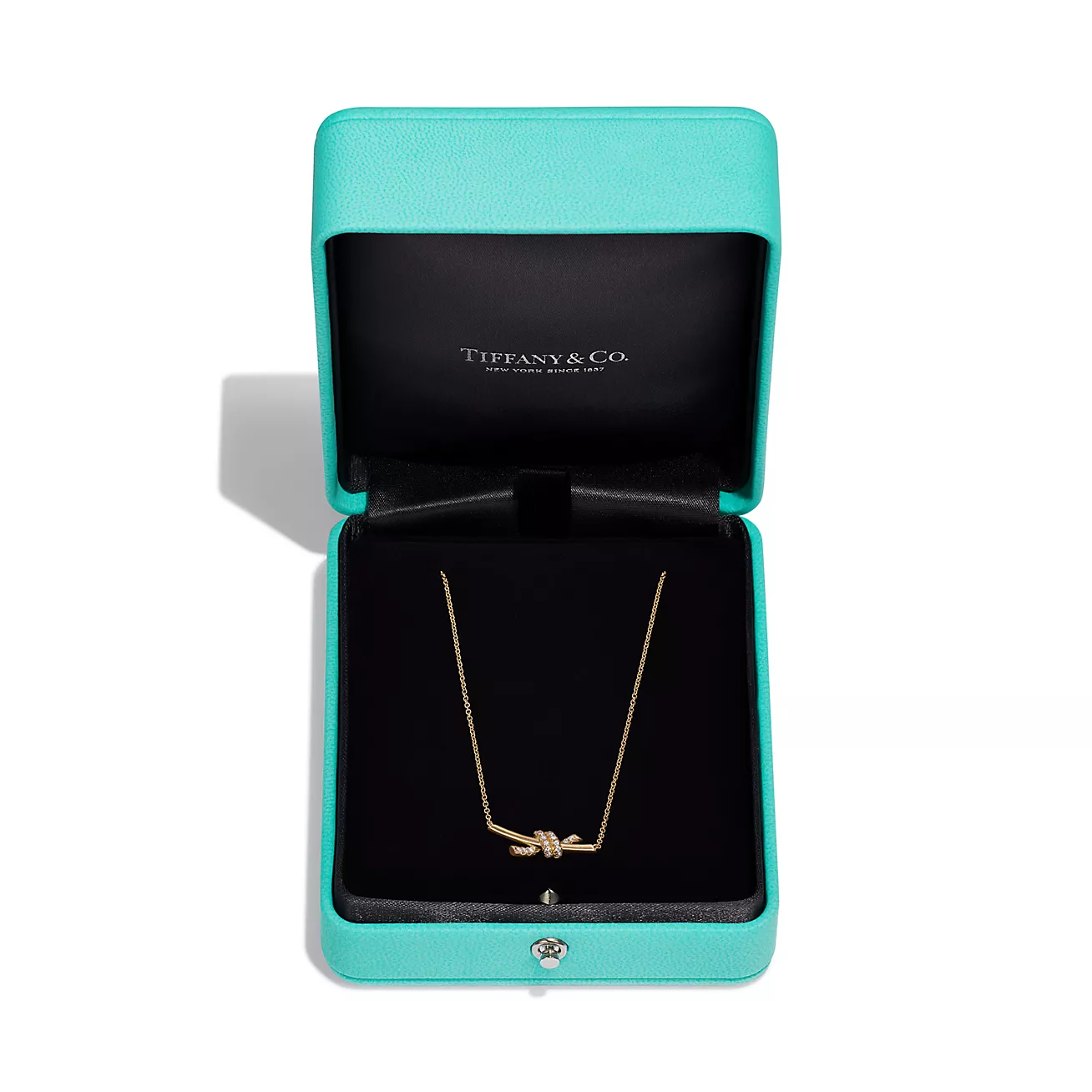 ティファニー/Tiffany ノット ペンダント ダイヤモンド イエローゴールド（スモール）