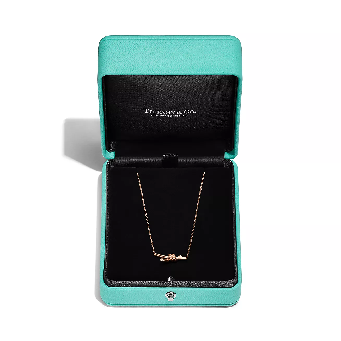 ティファニー/Tiffany ノット ペンダント ローズゴールド（スモール）