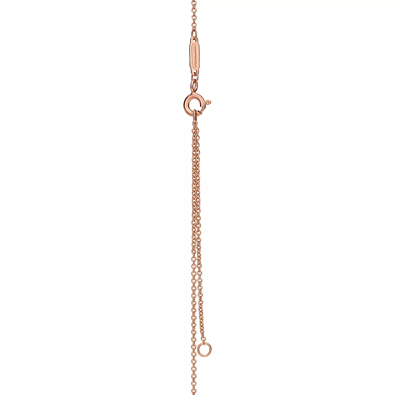 ティファニー/Tiffany ノット ペンダント ダイヤモンド ローズゴールド（スモール）