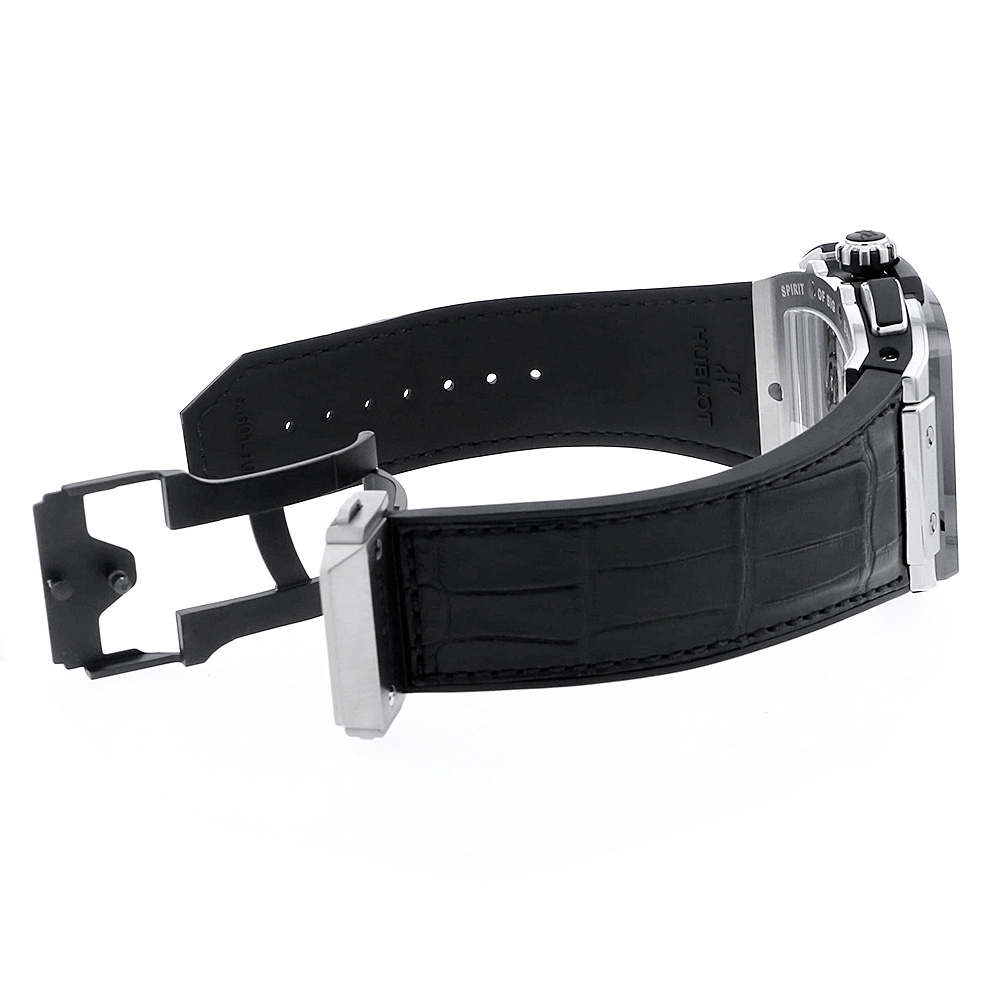 HUBLOT スピリット オブ ビッグバン チタニウム セラミック 601.NM.0173.LR スケルトン/Skeleton 中古 メンズ