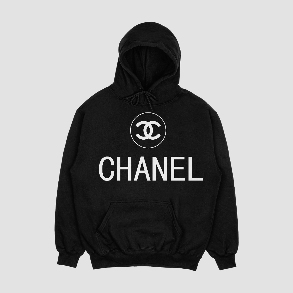 CHANEL アルファベットプリントのパーカー