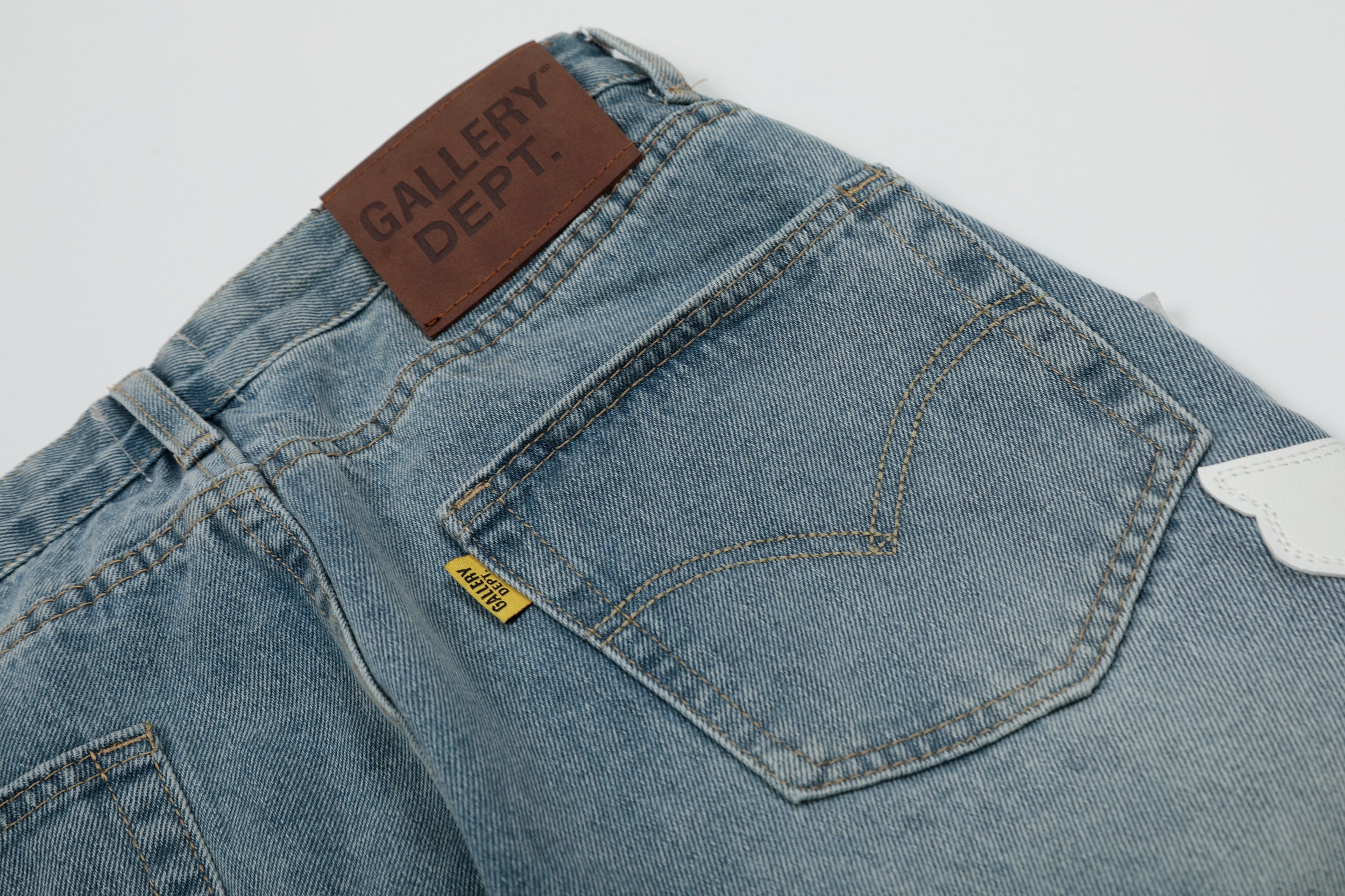 【Chrome Hearts】クロムハーツ ギャラリーデパート クロスパッチ フレアデニムジーンズ 8146