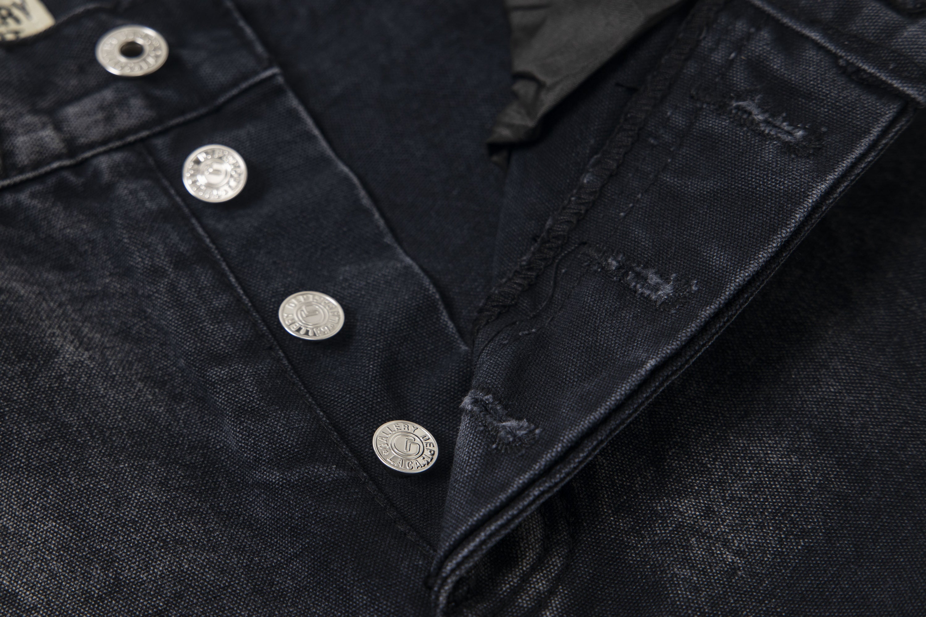 【Chrome Hearts】クロムハーツ ギャラリーデパート クロスパッチ フレアデニムジーンズ 8176