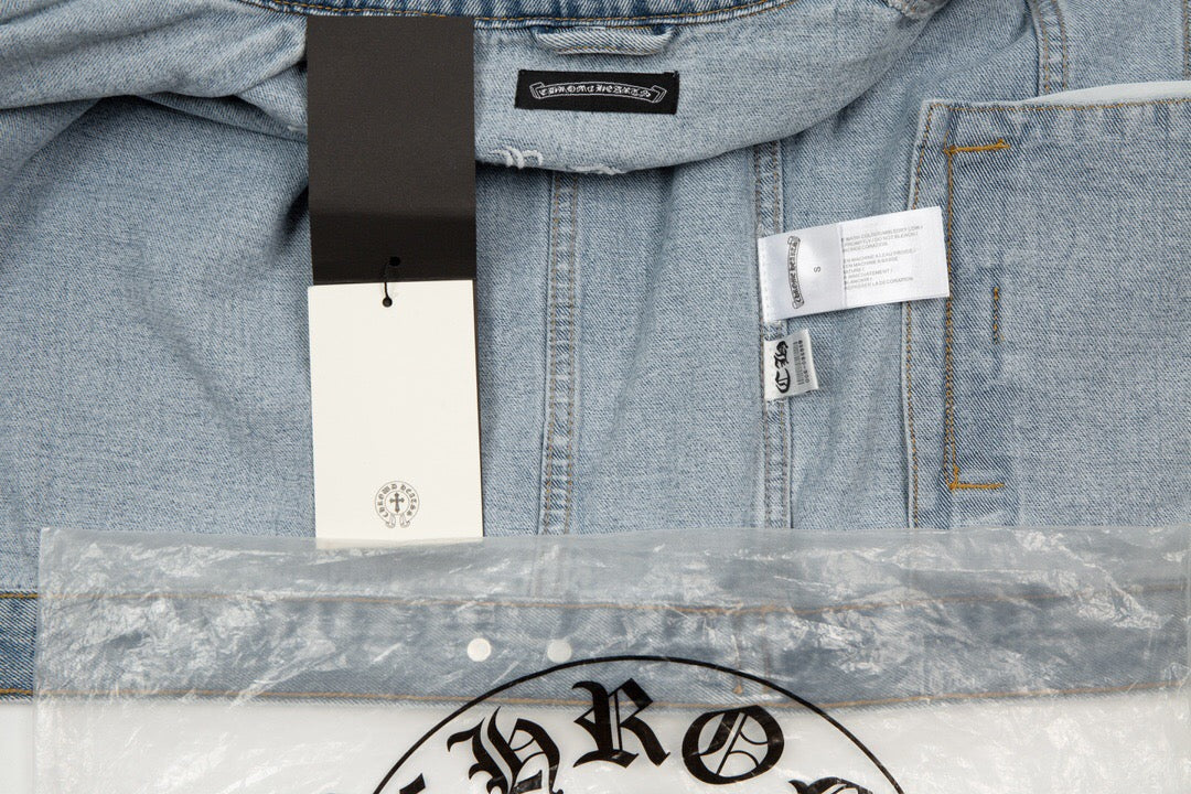 【Chrome Hearts】クロムハーツ 新作デニムジャケット Tシャツ