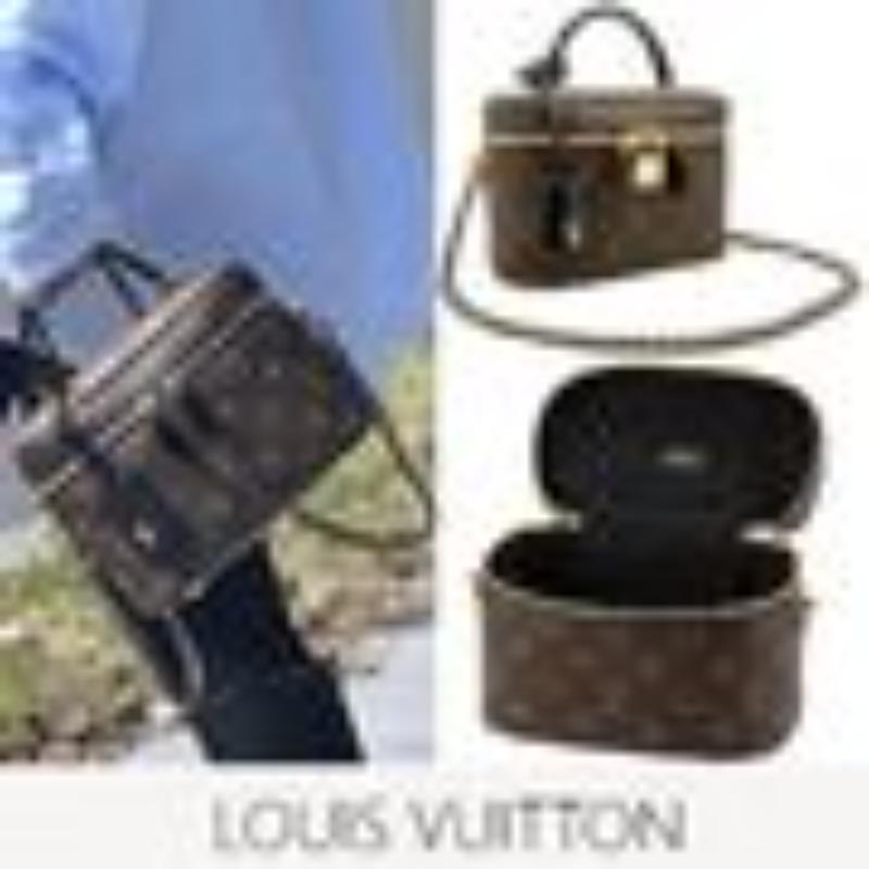 LOUIS VUITTON 長く愛用できる ニースナノ ハンドバッグモノグラム