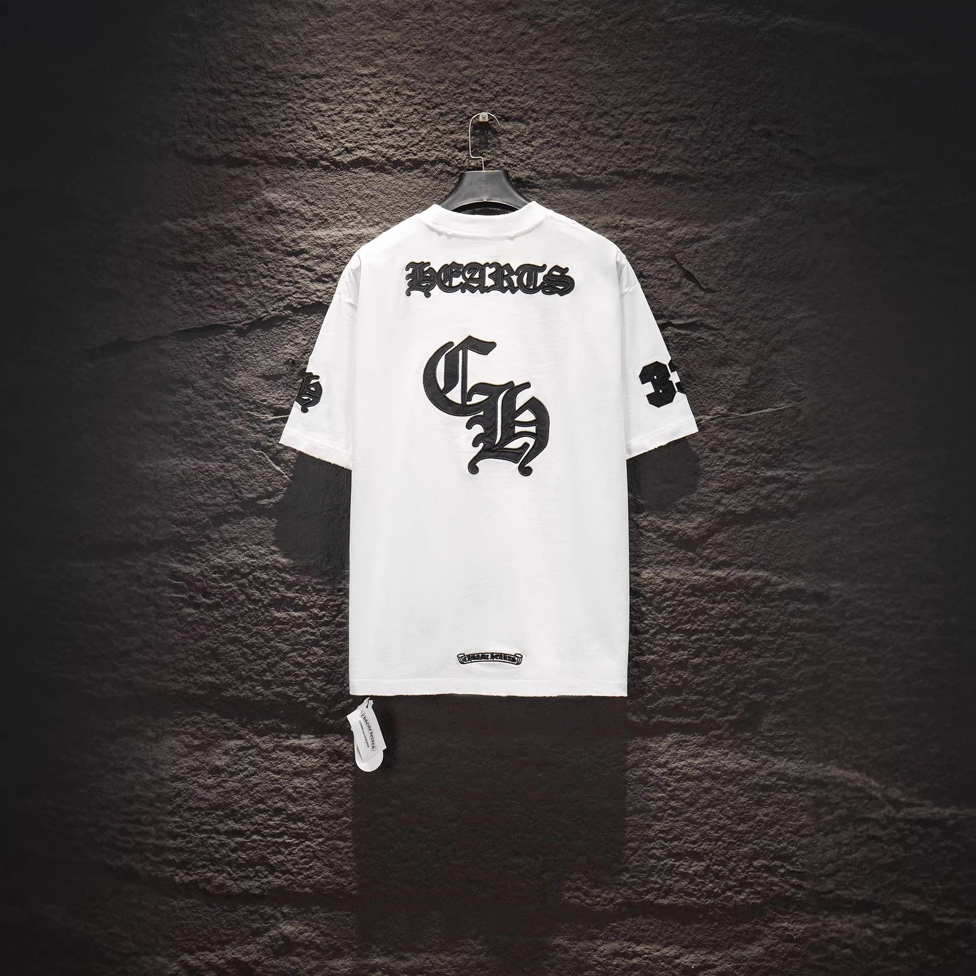 【今季注目】Chrome Hearts/クロムハーツ 2026SS夏新作 半袖Tシャツ 男女兼用 黑/白 CHT-26S11