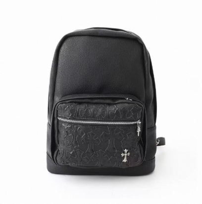 クロムハーツ【CHROMEHEARTS】 7th GRADEリュックサック/バックパック/セメタリークロスパッチ/レザー