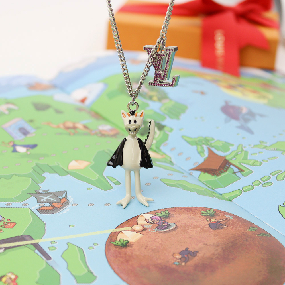 【国内発送/直営店】ネックレス btsジミン着用★限定★完売必至★レアペンダント LVドラゴン