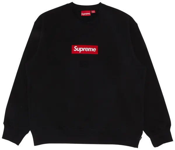 Supreme Box Logo Crewneck 'Black'