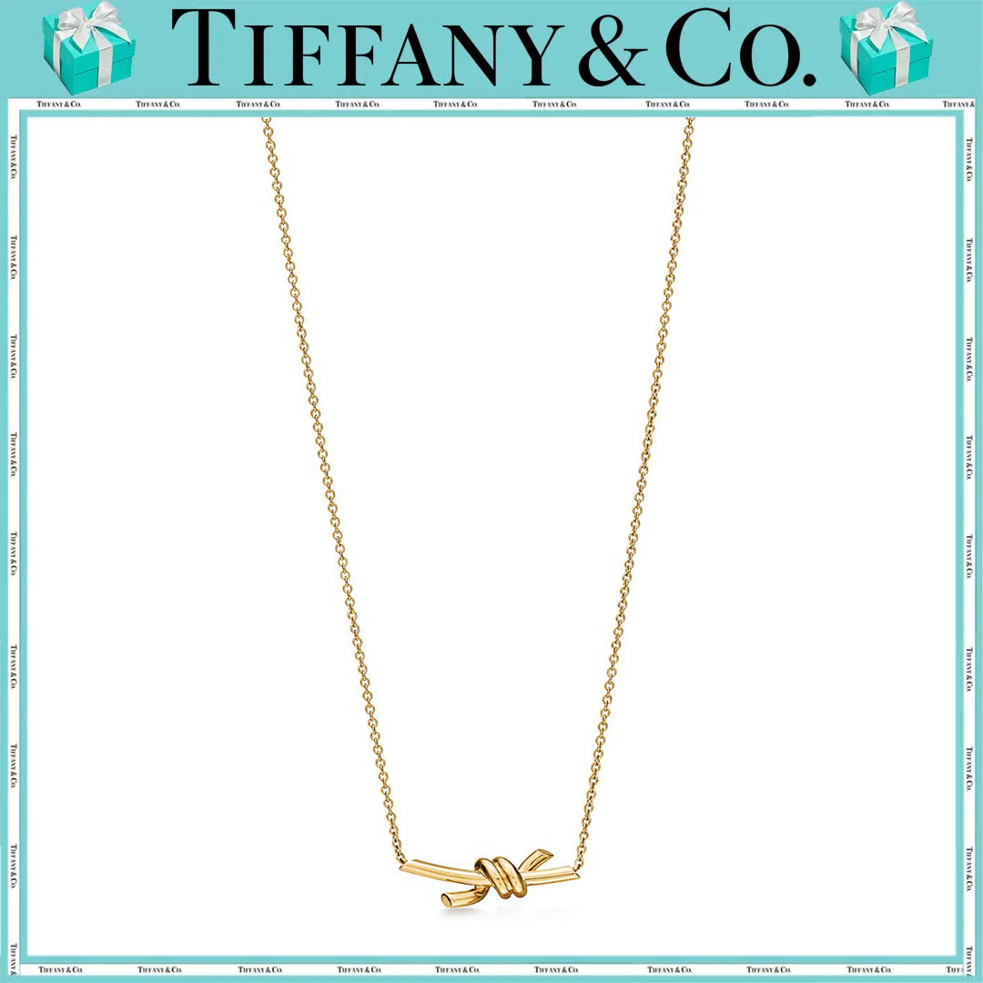 ティファニー/Tiffany ノット ペンダント イエローゴールド（スモール）