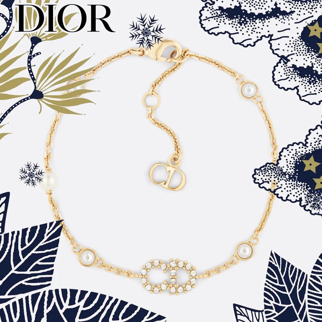 【国内発送/直営店】CLAIR D LUNE ブレスレット メタル・レジンパール・クリスタル