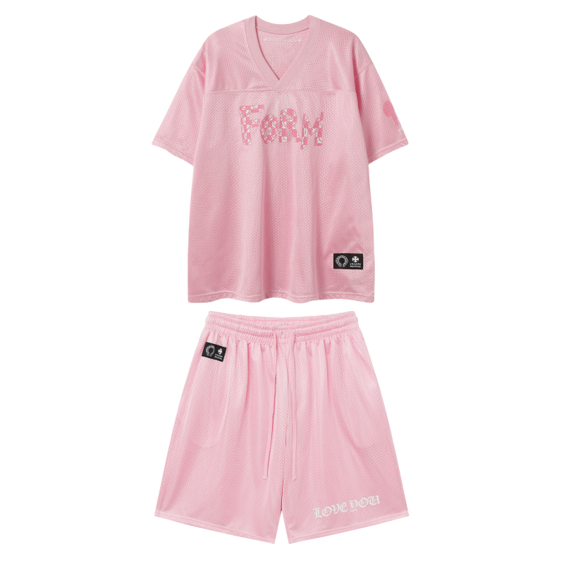 【Chrome Hearts】クロムハーツ x マティボーイズ PPOフォーム チームメッシュ ウォームアップジャージショーツ 9996-2