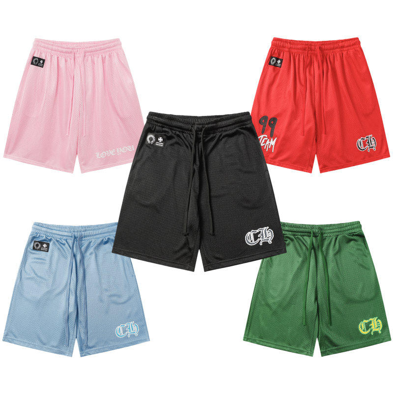 【Chrome Hearts】クロムハーツ x マティボーイズ PPOフォーム チームメッシュ ウォームアップジャージショーツ 9996-2