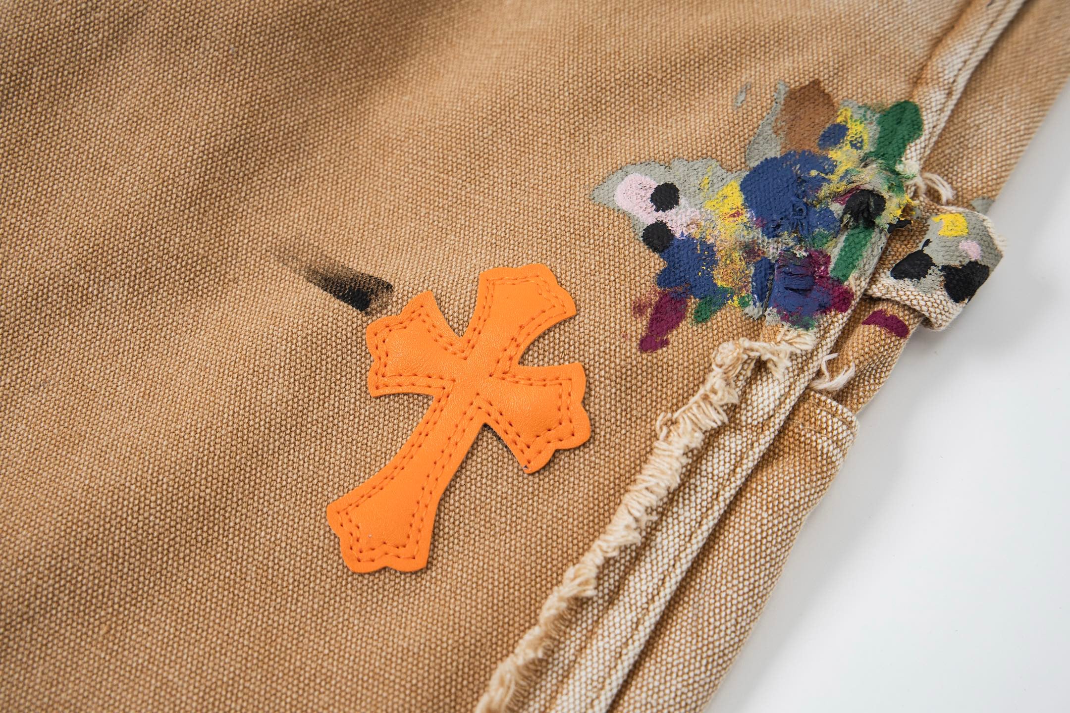 【Chrome Hearts】クロムハーツ ギャラリー部門 クロスパッチフレアデニムジーンズ8200