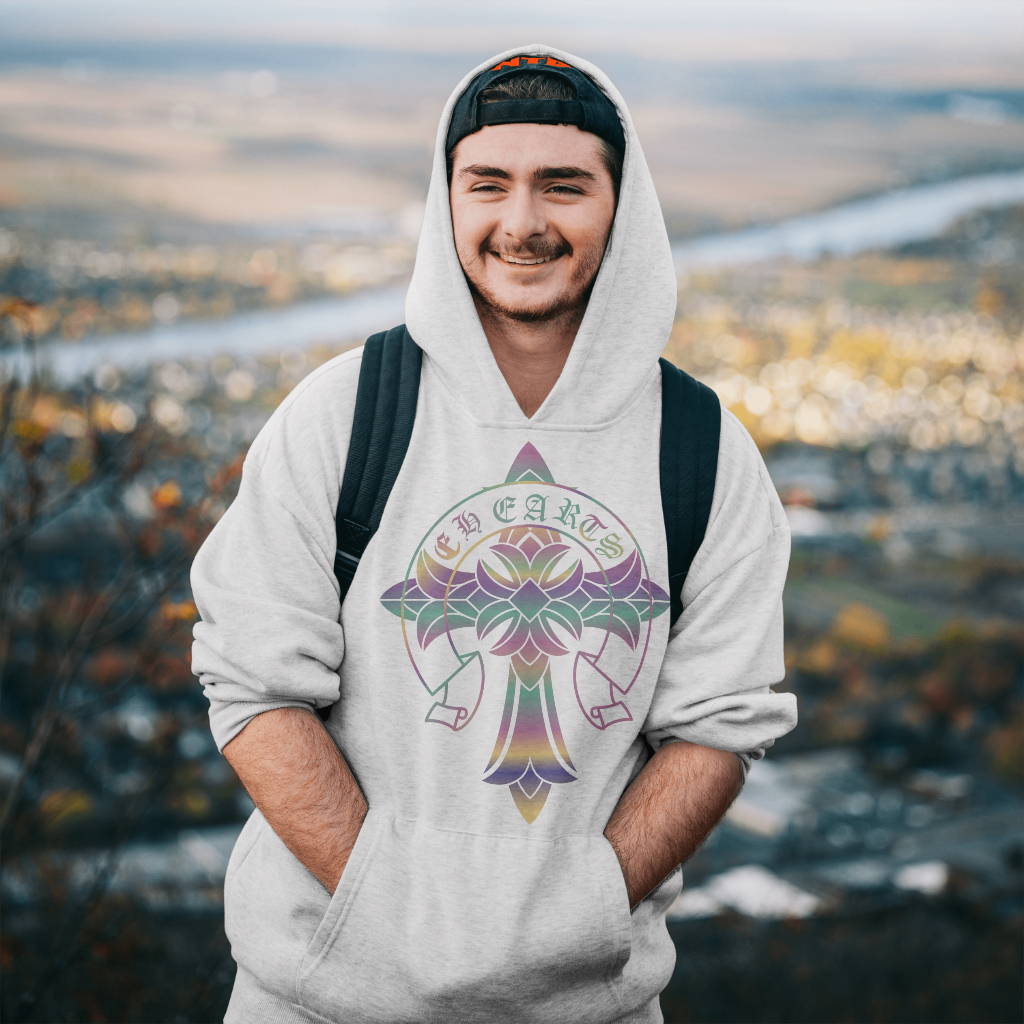 Chrome Hearts クラシックなロゴプリントパーカー