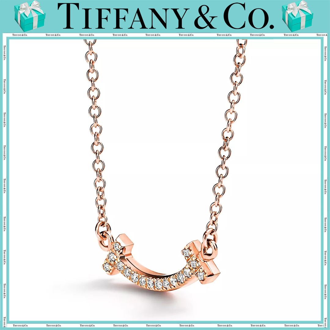  ティファニー（Tiffany）【国内発送/直営店】スマイル （ミニ）ペンダントローズゴールド