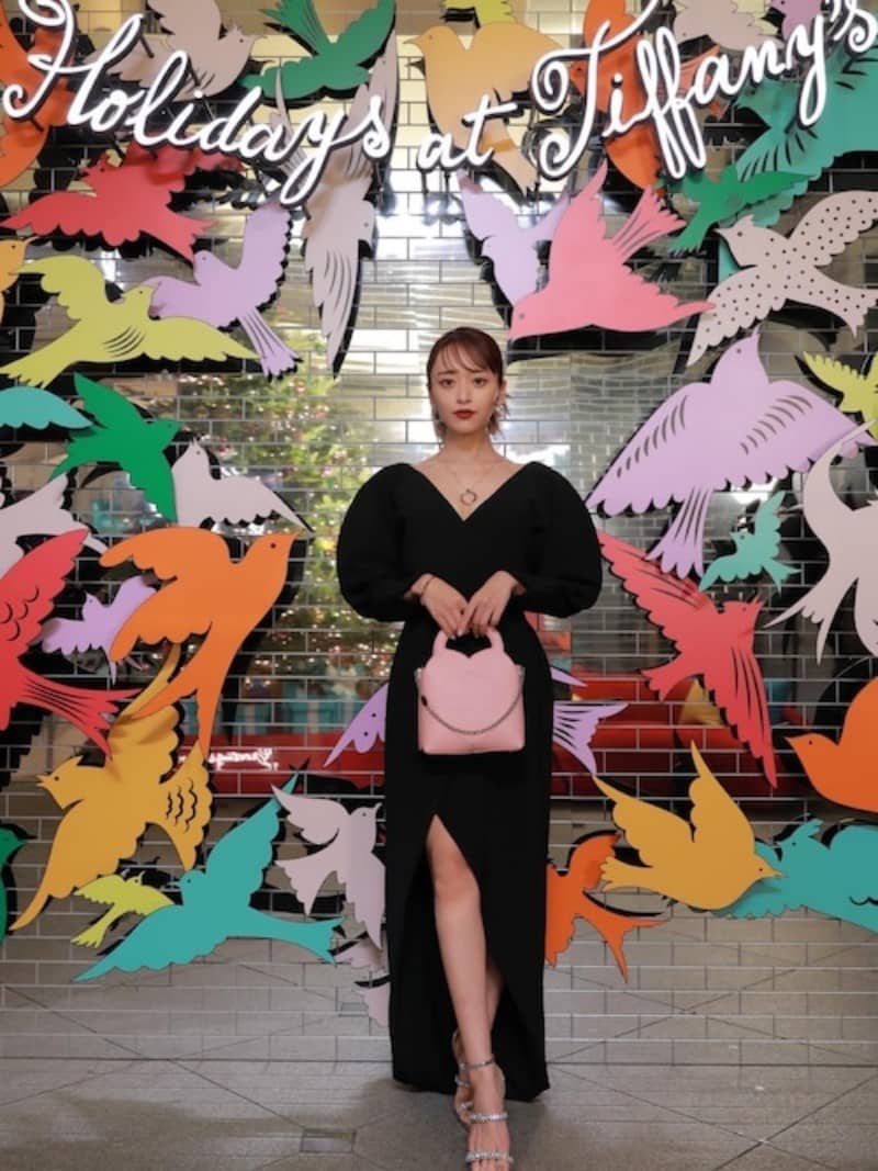 【Tiffany&Co.】◆超人気🔥日本限定 近藤千尋さん使用◆ ハート レザー ショルダーバッグ