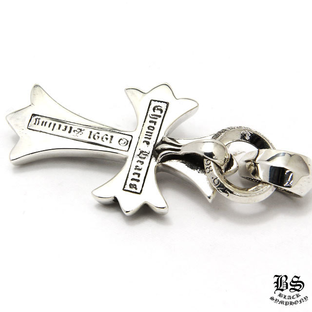 クロムハーツ CHクロスペンダント スモール with ベイル＆NEチェーン20インチセット