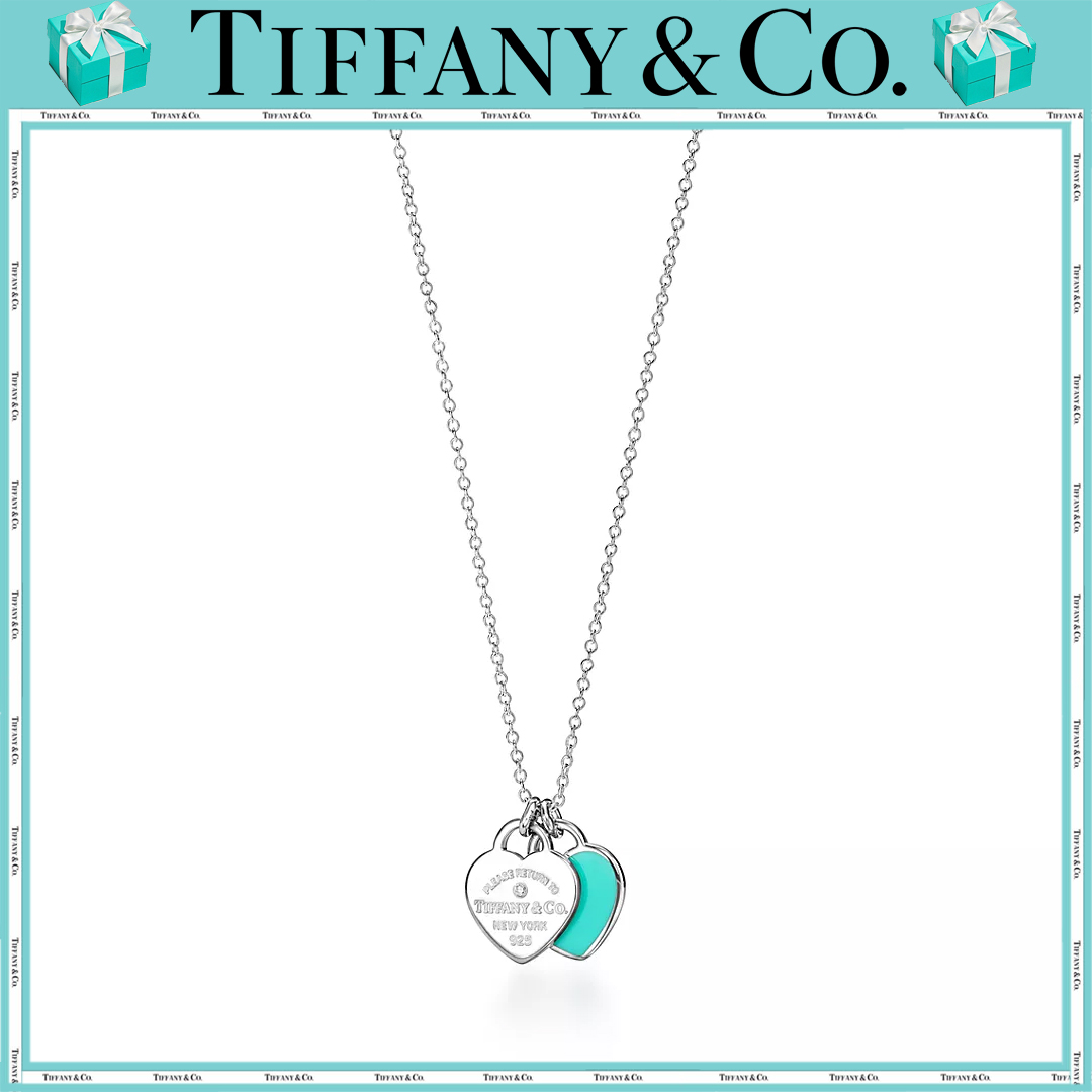  ティファニー（Tiffany）【国内発送/直営店】ネックレス 今注目！ハート♡ ペンダントシルバーにダイヤモンドをセッティング