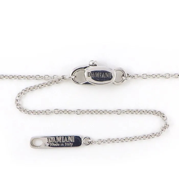 【国内発送/直営店】ダミアーニ DAMIANI ネックレス ベル エポック XS 20083490 ダブル クロス パヴェ ダイヤモンド 0.38ct K18WG