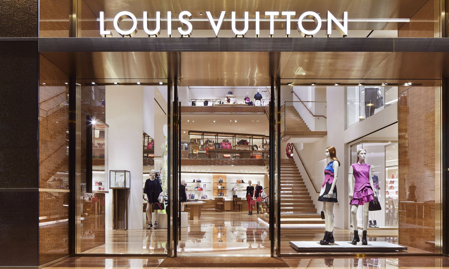 Louis Vuittonスウェット クル パーカー プリント  綿　男女兼用