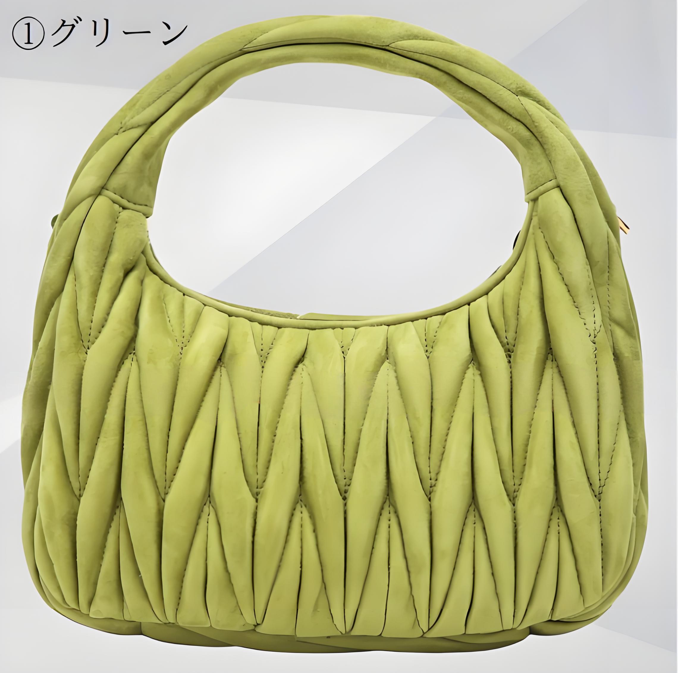 《比類なき逸品》MIU MIU/ミュウミュウ ★マトラッセ スエード レザー バッグ