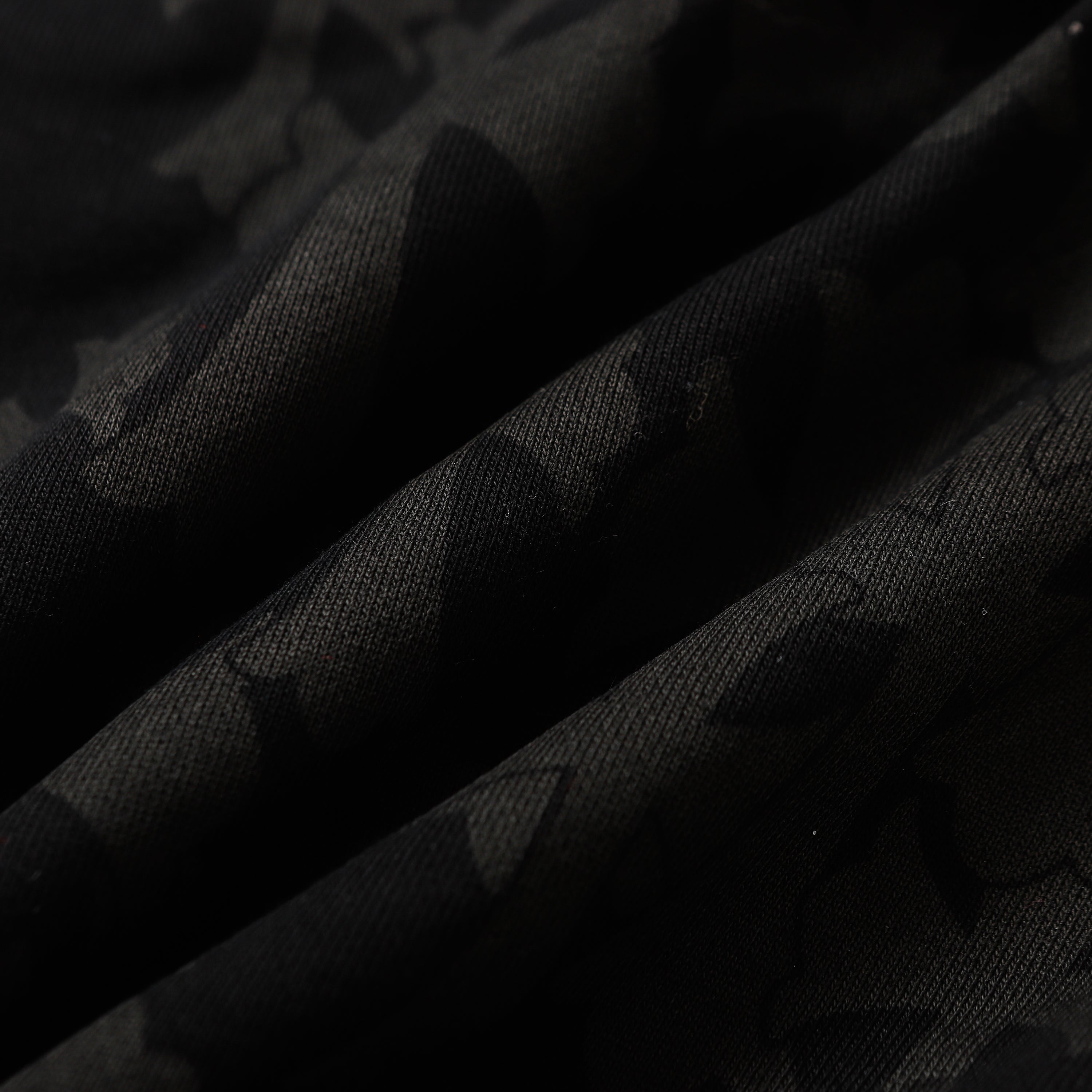 【Chrome Hearts】クロムハーツ ブラック トーナルモノグラム ホースシューロゴ ジョガーパンツ 1021