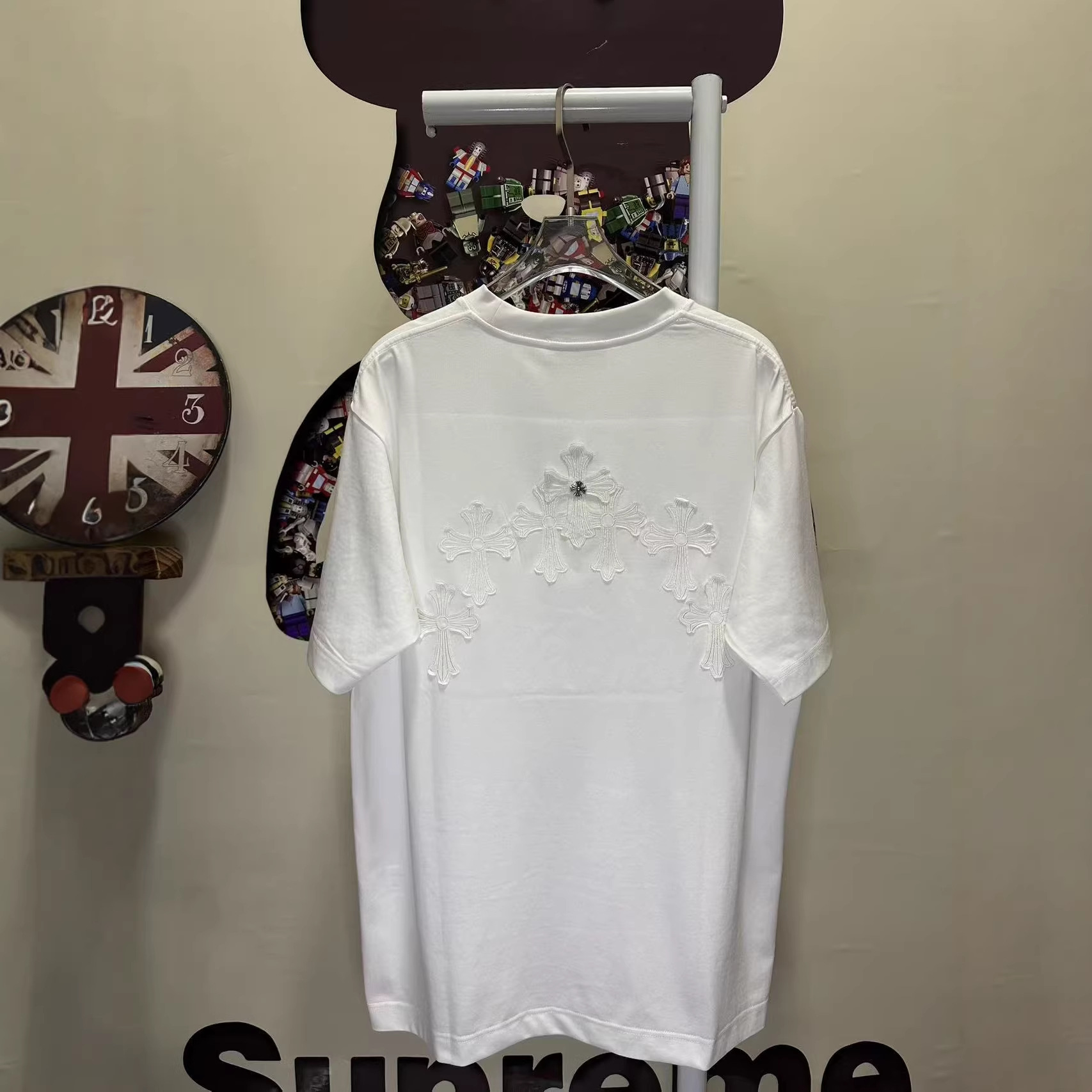 Chrome Hearts/クロムハーツ 2026SS夏新作 半袖Tシャツ 男女兼用 黑/白 CHT-26S38 サイズ S~2XL